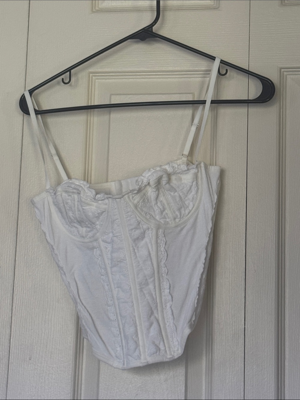 Urban outfitters out from under large white corset